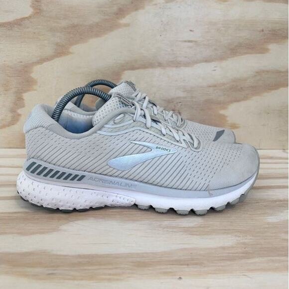 Brooks - Adrenaline 20 - Running Shoes - Gray - Women's - 10.5(B) - 1202961B153 - Picture 1 of 9
